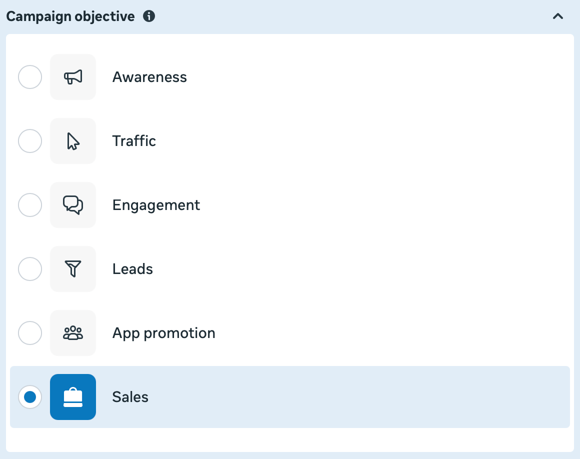 Advertisement Campaign Objectives Ads Manager Singapore